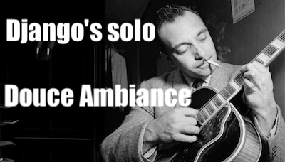 Douce ambiance Django Reinhardt solo tabs and lesson
